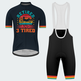 Men’s Personalized Retired & 3 Tired Recumbent Cycling Jersey & Kit