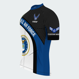 Men’s Personalized U.S. Air Force Recumbent Trike Cycling Jersey & Kit