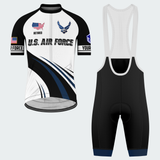 Men’s Personalized U.S. Air Force Retired Recumbent Trike Cycling Jersey & Kit