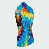 Men's Personalized Tie Dye California State Cycling Jersey & Kit
