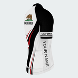 Men’s Personalized California Golden State Pride Cycling Jersey & Kit