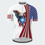 Men’s Personalized One Nation Under God Recumbent Trike Cycling Jersey & Kit