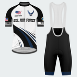 Men’s Personalized U.S. Air Force Proudly Served Recumbent Trike Cycling Jersey & Kit