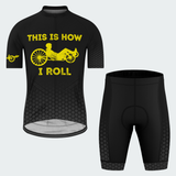 Men’s Personalized This Is How I Roll Recumbent Trike Cycling Jersey & Kit
