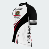 Men’s Personalized California Republic Bear Cycling Jersey & Kit