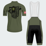 Men’s Personalized Proud Army Veteran Recumbent Trike Cycling Jersey & Kit