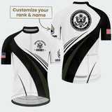 Men’s Personalized U.S. Army Proud Veteran Cycling Jersey & Kit