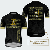 Men’s Personalized United States Army Proud Veteran Cycling Jersey & Kit