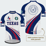 Men’s Personalized The State of Texas Pride Regular Fit Cycling Jersey & Kit