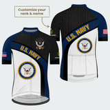 Men’s Personalized U.S. Navy Regular Fit Cycling Jersey & Kit