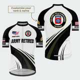 Men’s Personalized U.S. Army Retired 82nd Airborne Veteran Cycling Jersey