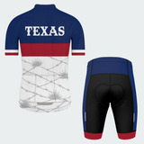 Men’s Texas Barbed Flag Regular Fit Cycling Kit