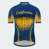 Men’s California Golden Skyline Silhouette Regular Fit Cycling Kit
