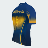 Men’s California Golden Skyline Silhouette Regular Fit Cycling Kit