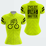Women's Cyclist Lives Matter Regular Fit Cycling Jersey