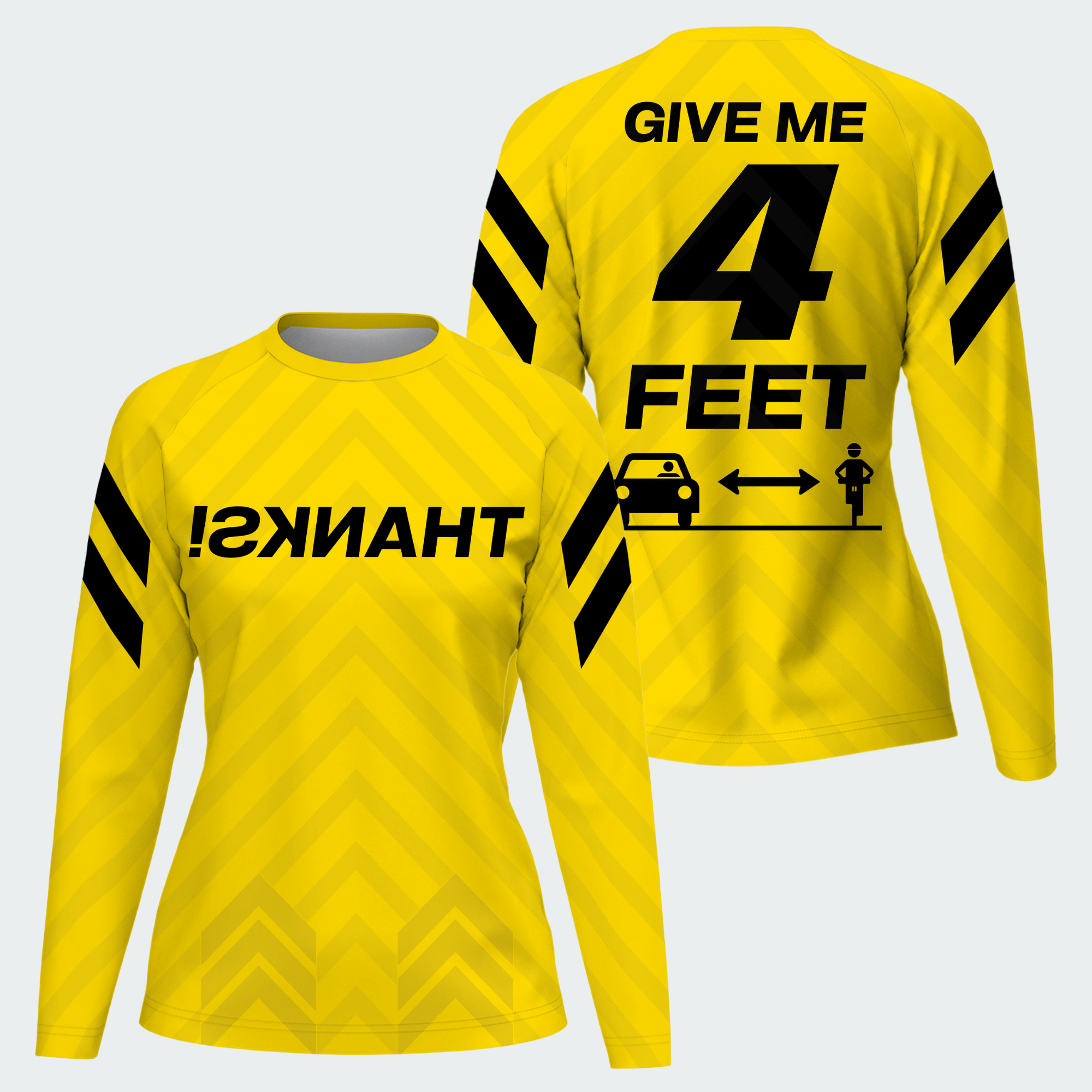 Women's Give Me 4 Feet Yellow TeeCra