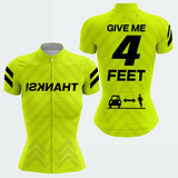 Women's Give Me 4 Feet Regular Fit Cycling Jersey