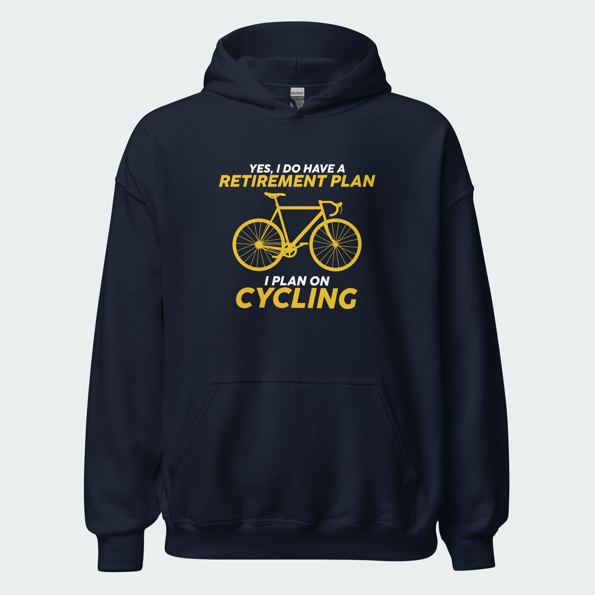 Men's I Have A Retirement Plan I Plan On Cycling Tops