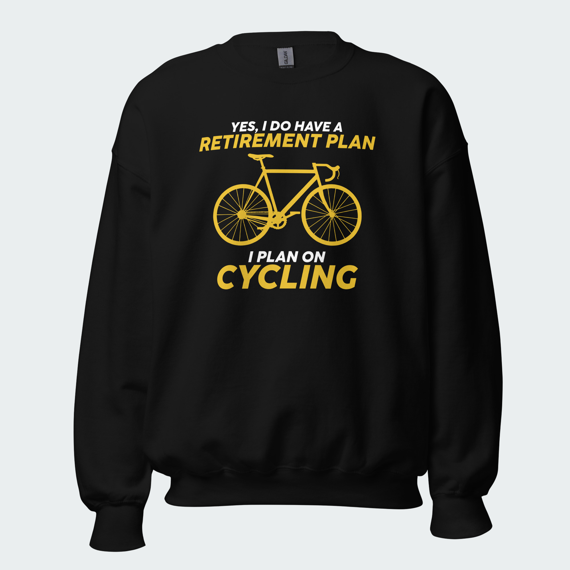 Men's I Have A Retirement Plan I Plan On Cycling Tops