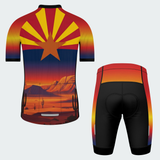 Men's Sunset Arizona State Regular Fit Cycling Kit