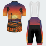 Men's Sunset California State Regular Fit Cycling Kit