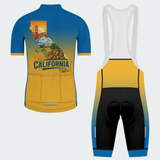 Men's California State Outline Regular Fit Cycling Kit