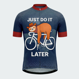Men’s Take It Easy Sloth Texas Regular Fit Cycling Jersey