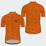 Men's Yako Rides aGain Pizza Regular Fit Cycling Kit