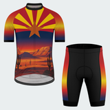 Men's Sunset Arizona State Regular Fit Cycling Kit
