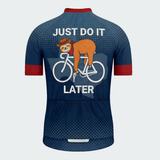 Men’s Take It Easy Sloth Texas Regular Fit Cycling Jersey