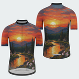 Men's Arkansas State Sunset Regular Fit Cycling Kit