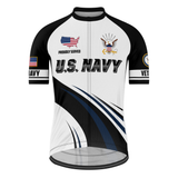 Men’s Personalized U.S. Navy Proudly Served Cycling Jersey & Kit