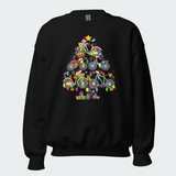 Men's Christmas Bicycle Tree Cycling Tops