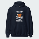 Men's Anything You Can Do I Can Do Slower Funny Cycling Tops
