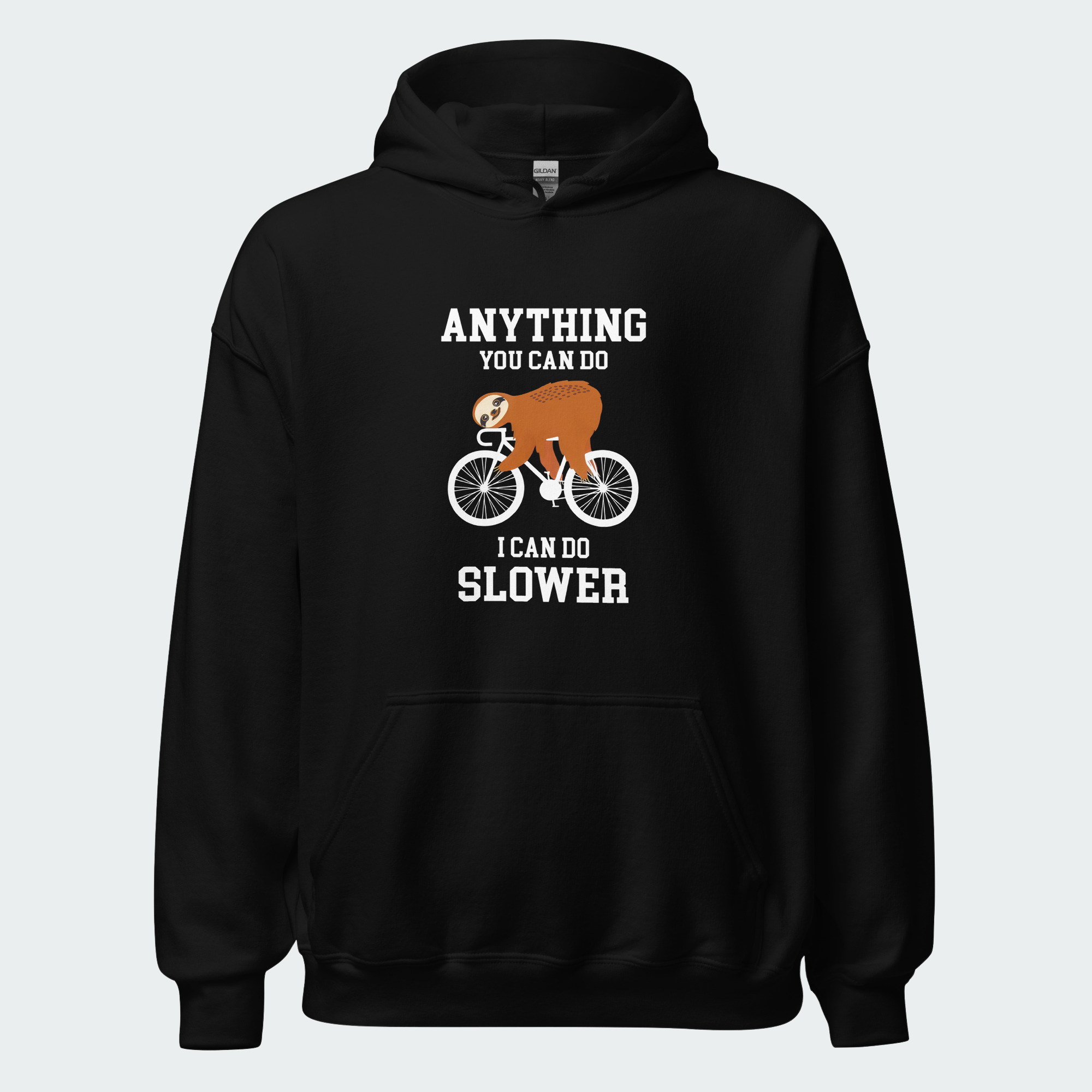Men's Anything You Can Do I Can Do Slower Funny Cycling Tops