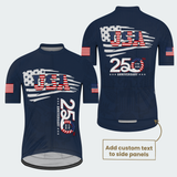 Men’s USA 250th Anniversary Patriotic Cycling Jersey