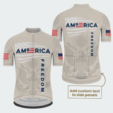 Men’s America Freedom Patriotic Cycling Jersey
