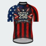 Men’s USA 250 Freedom Eagle Fireworks Regular Fit Cycling Kit