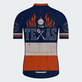Men’s Personalized Texas BBQ Regular Fit Cycling Jersey & Kit