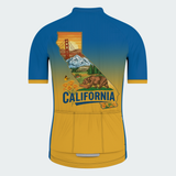 Men's California State Outline Regular Fit Cycling Kit