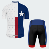 Men’s Texas Longhorn Stars Regular Fit Cycling Kit