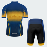 Men’s California Golden Skyline Silhouette Regular Fit Cycling Kit