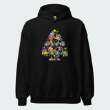 Men's Christmas Bicycle Tree Cycling Tops