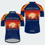 Men’s Arizona Sunset Riding Regular Fit Cycling Kit