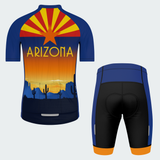 Men’s Arizona Desert Sunset Regular Fit Cycling Kit