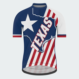Men’s Texas Freedom Stripes Regular Fit Cycling Kit