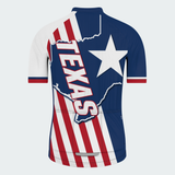 Men’s Texas Freedom Stripes Regular Fit Cycling Kit