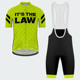 Men's 3 Feet It's The Law Regular Fit Cycling Kit