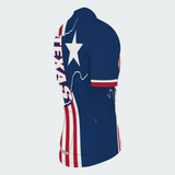 Men’s Texas Freedom Stripes Regular Fit Cycling Kit