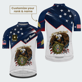 Men’s Personalized U.S. Army All Gave Some Veteran Eagle Cycling Jersey & Kit